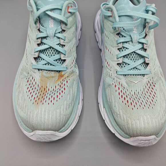 Hoka One One Women's Clifton Edge 1110511 EBWH Green - Picture 4 of 12